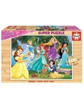 Safta-Princesas Disney Puzzle Mad.100 Pz
