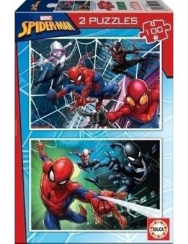 Safta-Spider-Man 2 Puzzles De 100 Piezas