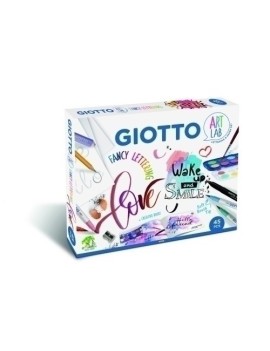 Set Juego Giotto Art Lab Fancy Lettering