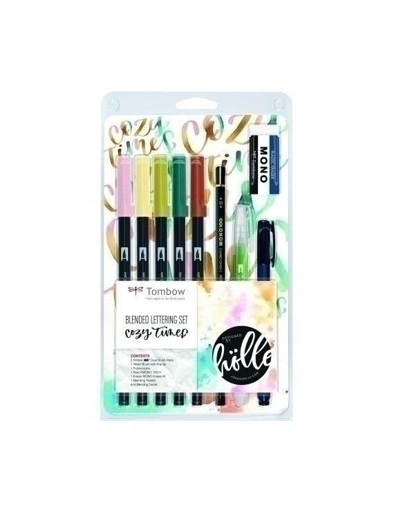 Set Lettering Tombow Cozy Times