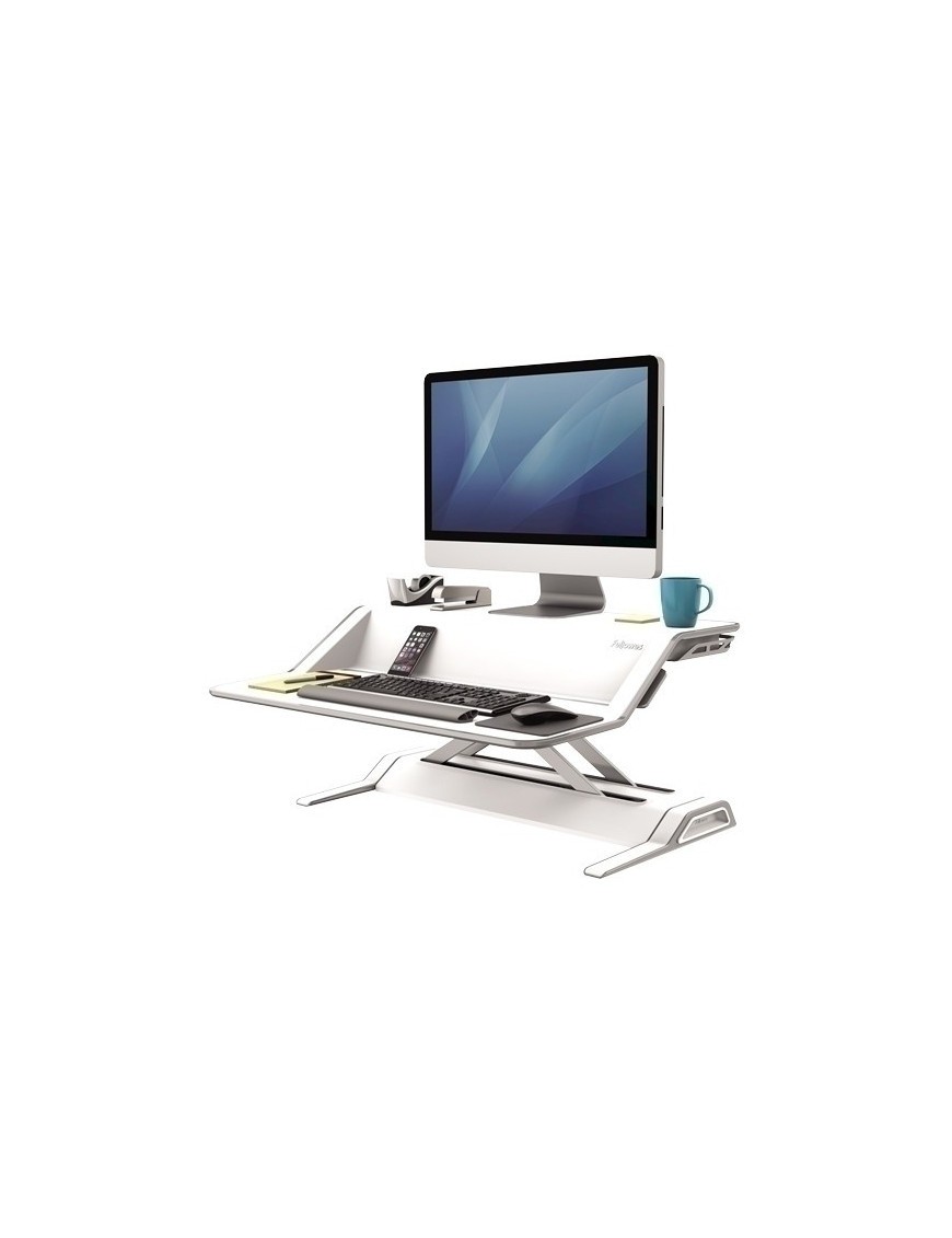Soporte Monitor Fellowes Lotus Blanco