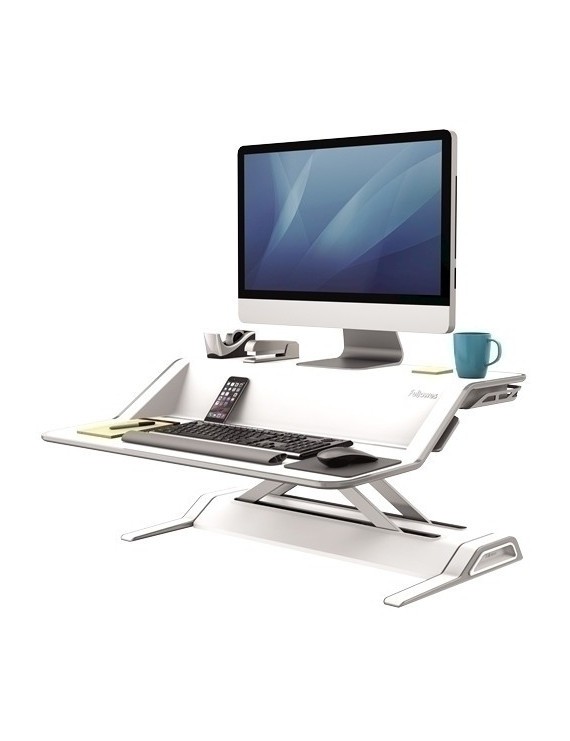 Soporte Monitor Fellowes Lotus Blanco