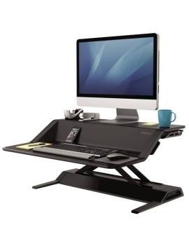 Soporte Monitor Fellowes Lotus Negro