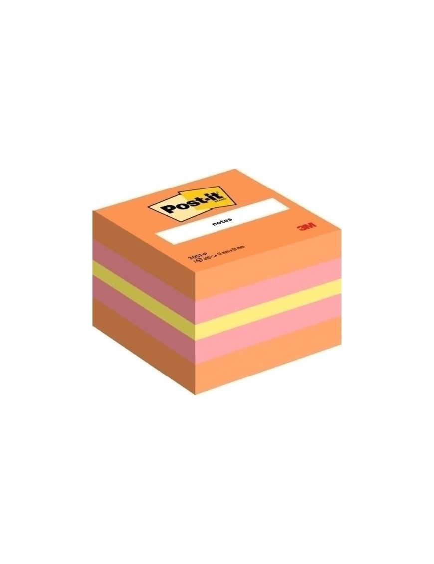 Taco Notas Post-It Cubo 400/ H 3 Colo Pa