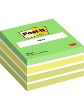 Taco Notas Post-It Cubo 450 H.Verd Paste