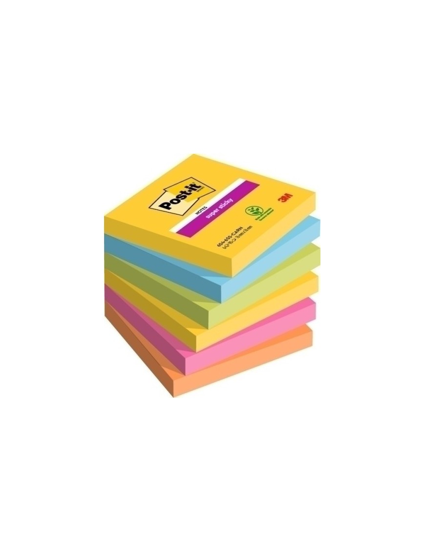 Taco Notas Post-It 654 76X76 P/6