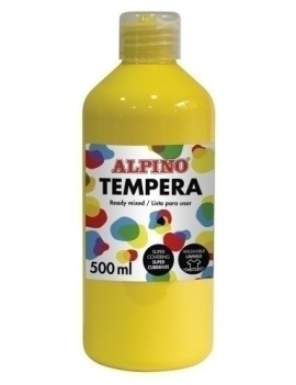 Tempera Alpino Liq. 500 Ml Amarillo