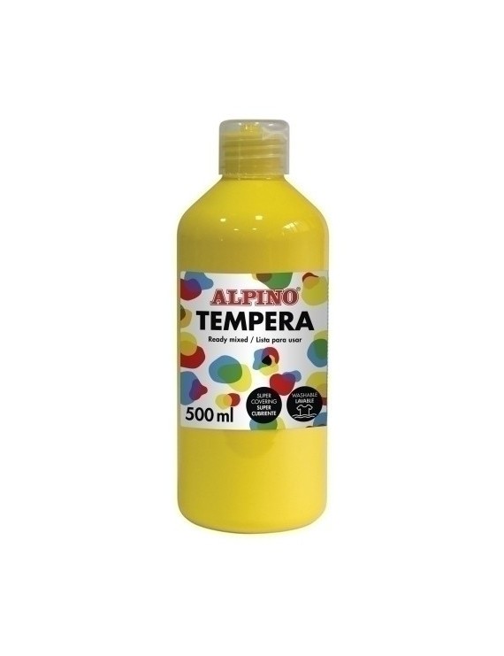 Tempera Alpino Liq. 500 Ml Amarillo