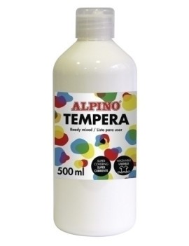 Tempera Alpino Liq. 500 Ml Blanco