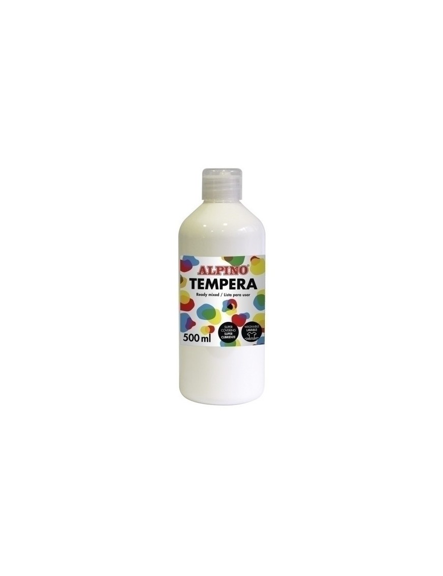 Tempera Alpino Liq. 500 Ml Blanco