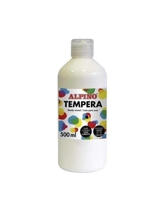 Tempera Alpino Liq. 500 Ml Blanco