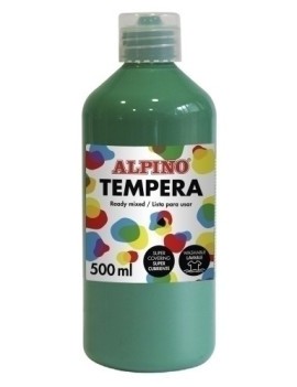 Tempera Alpino Liq. 500 Ml Verde Prado
