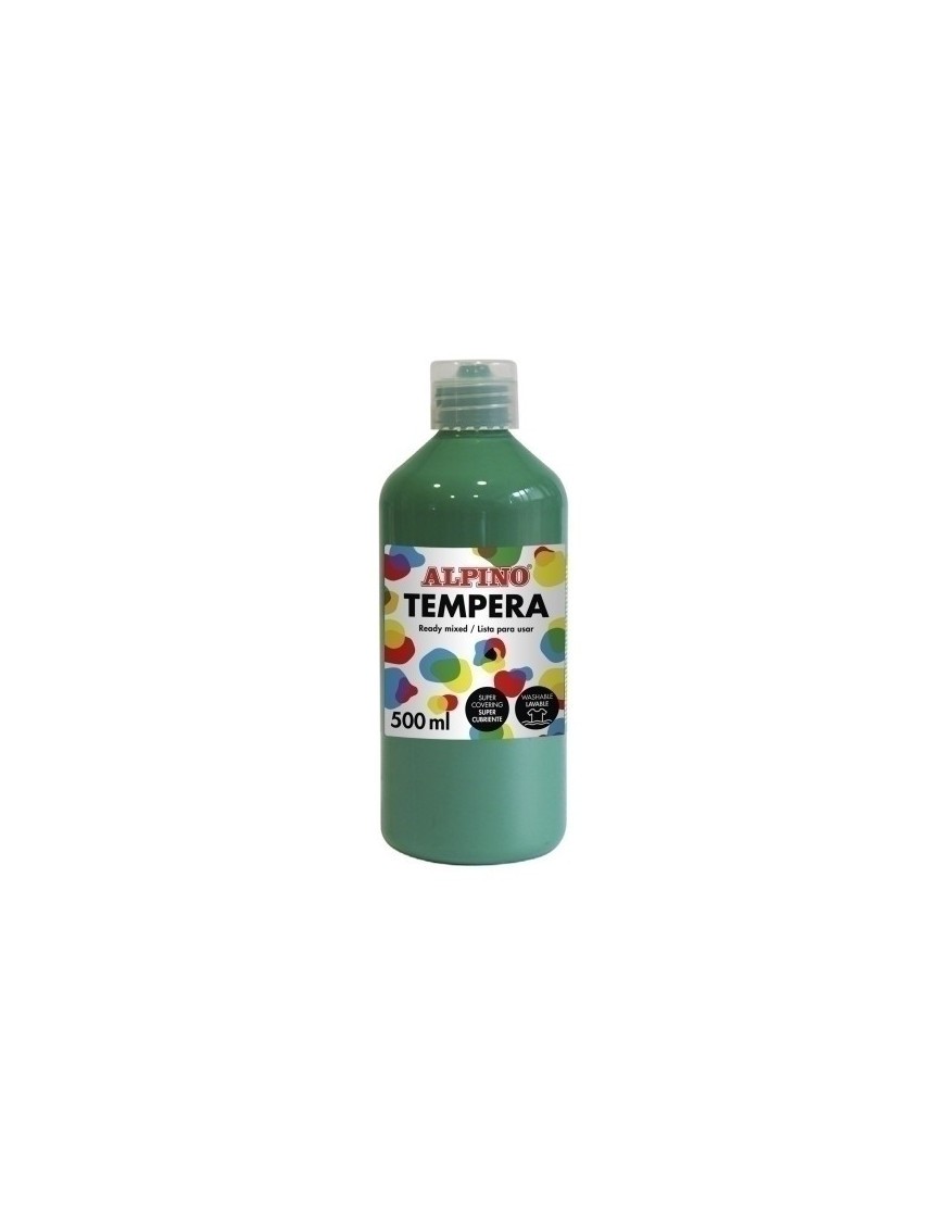 Tempera Alpino Liq. 500 Ml Verde Prado