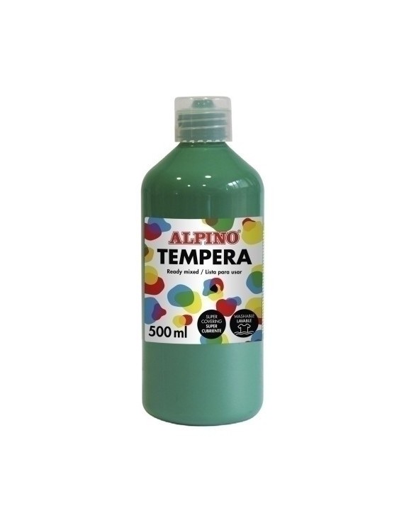 Tempera Alpino Liq. 500 Ml Verde Prado