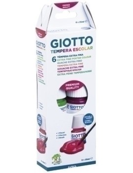 Tempera Giotto 25 Ml Estuche 6