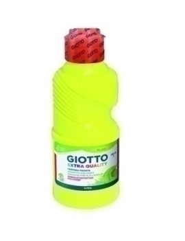 Tempera Giotto Liq.Fluo 250 Ml Amarillo