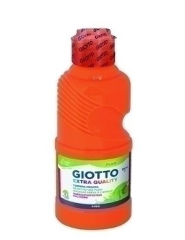 Tempera Giotto Liq.Fluo 250 Ml Naranja