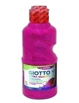 Tempera Giotto Liq.Glitter 250 Ml Magent