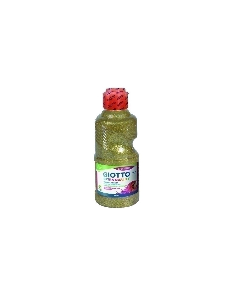 Tempera Giotto Liq.Glitter 250 Ml Oro