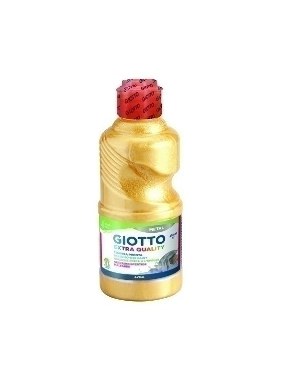 Tempera Giotto Liq.Metal 250 Ml Oro