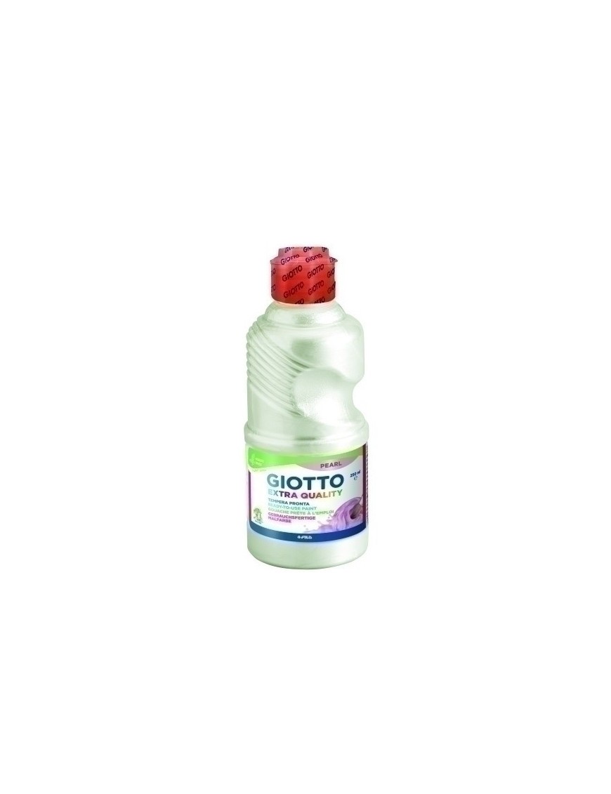 Tempera Giotto Liq.Pearl 250 Ml Blanco