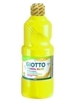 Tempera Giotto Lavab.Liq.500 Ml Amarillo