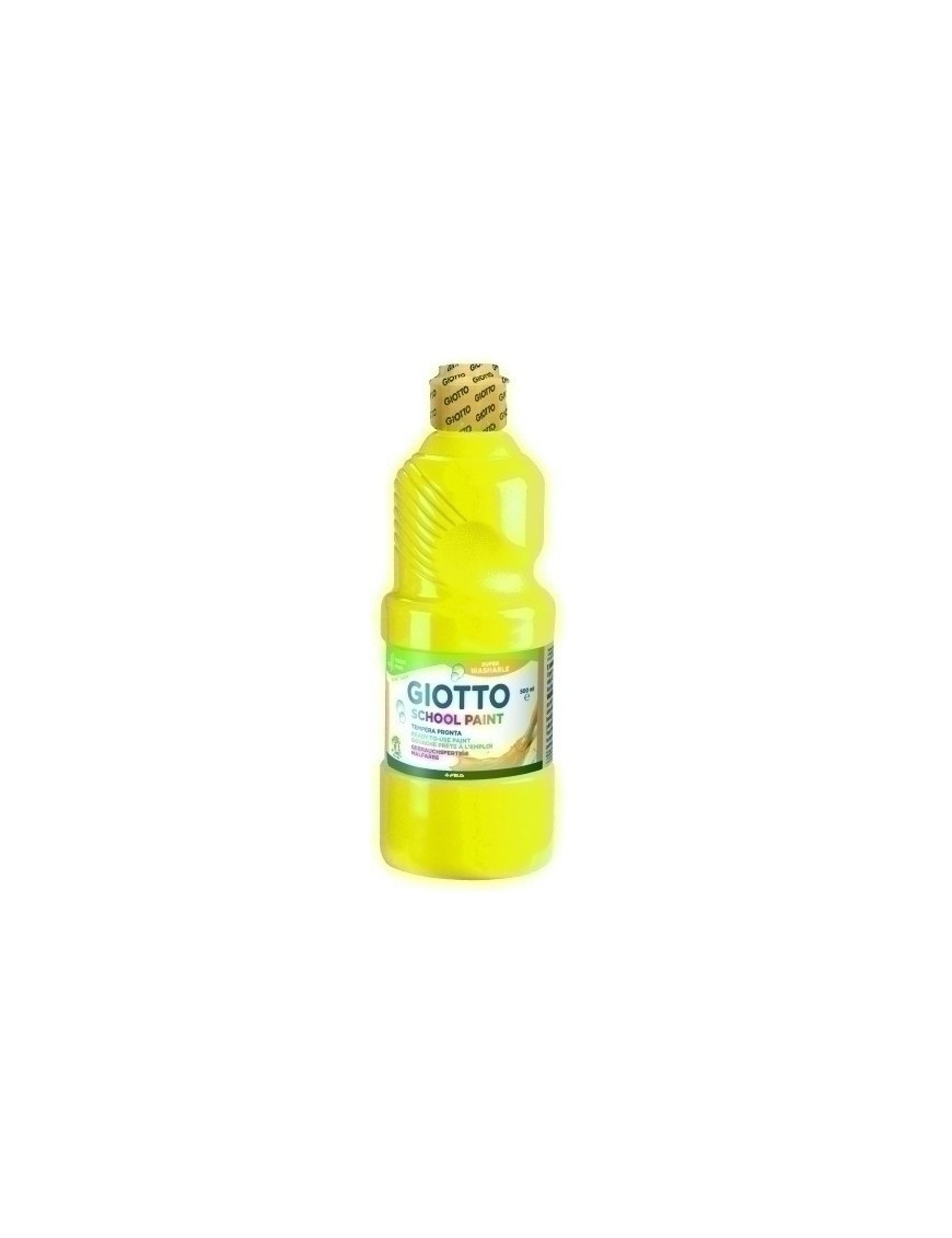 Tempera Giotto Lavab.Liq.500 Ml Amarillo