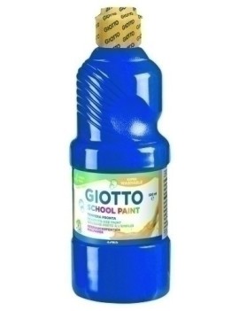 Tempera Giotto Lavab.Liq.500 Ml Azul Mar