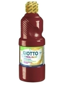 Tempera Giotto Lavab.Liq.500 Ml Castaño