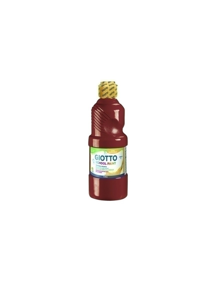 Tempera Giotto Lavab.Liq.500 Ml Castaño