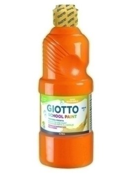 Tempera Giotto Lavab.Liq.500 Ml Naranja