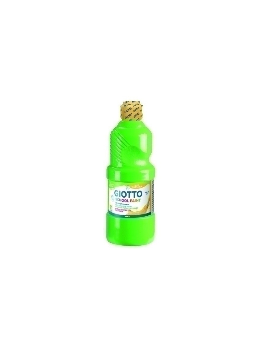 Tempera Giotto Lavab.Liq.500 Ml Verde Cb