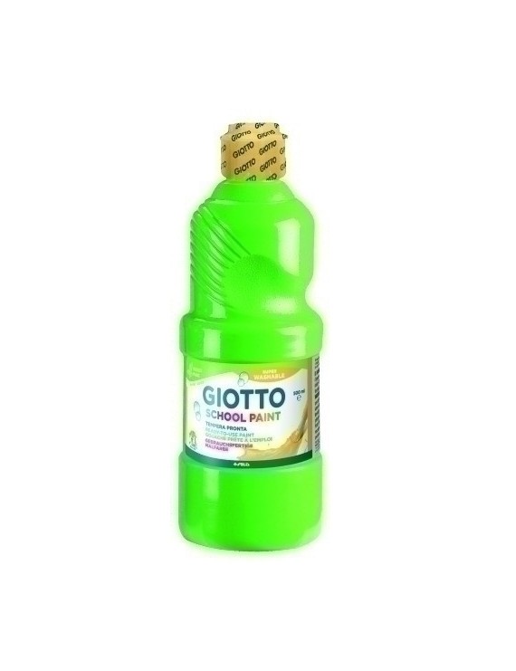 Tempera Giotto Lavab.Liq.500 Ml Verde Es