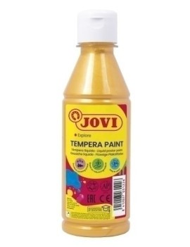 Tempera Jovi Liq. 250 Ml Oro Met.