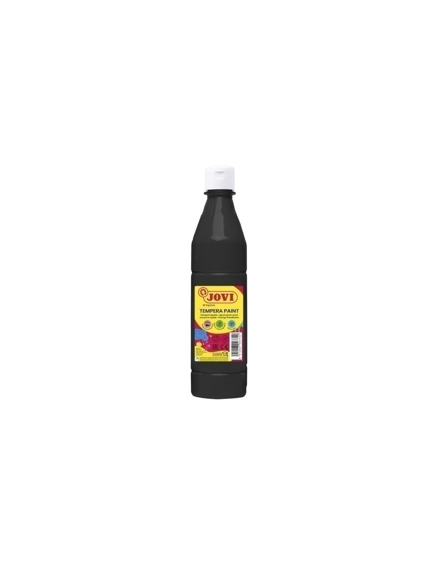 Tempera Jovi Liq. 500 Ml Negro