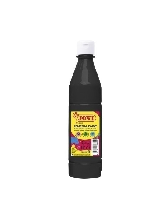 Tempera Jovi Liq. 500 Ml Negro