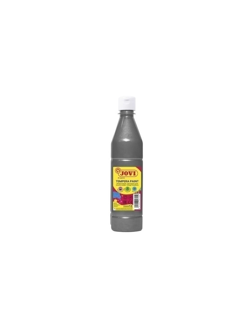 Tempera Jovi Liq. 500 Ml Plata