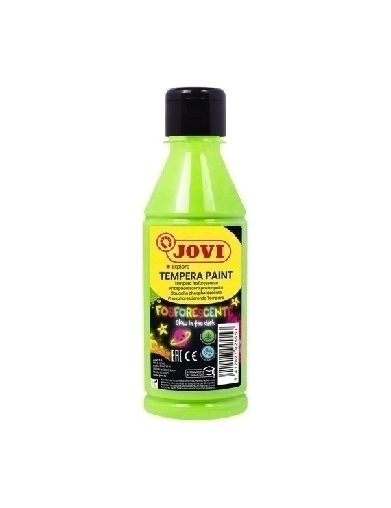 Tempera Jovi Liq.Fosfor.250 Ml Verde Med