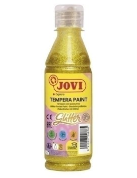 Tempera Jovi Liq.Glitter 250 Ml Amarillo