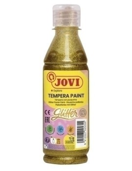 Tempera Jovi Liq.Glitter 250 Ml Oro