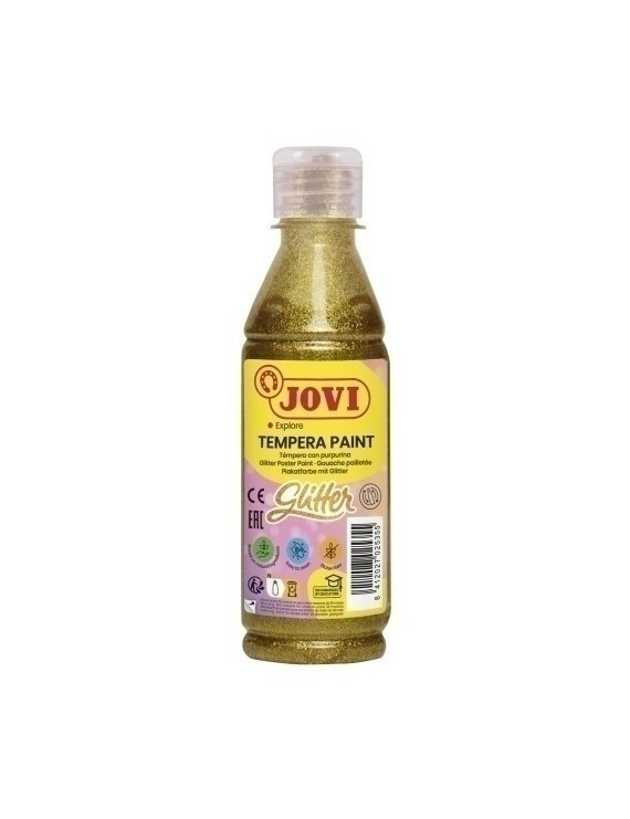 Tempera Jovi Liq.Glitter 250 Ml Oro