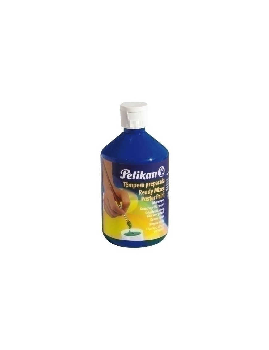 Tempera Pelikan Liq.500Ml 742/500L Azul