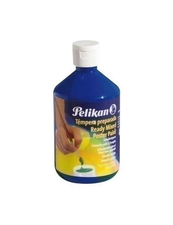 Tempera Pelikan Liq.500Ml 742/500L Azul