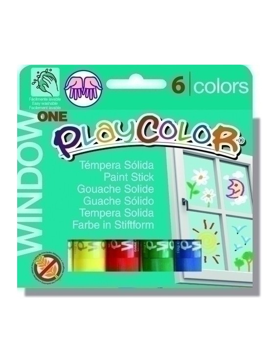 Tempera Playcolor One Window C/6