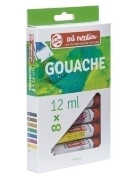 Tempera Talens 12 Ml Estuche 8