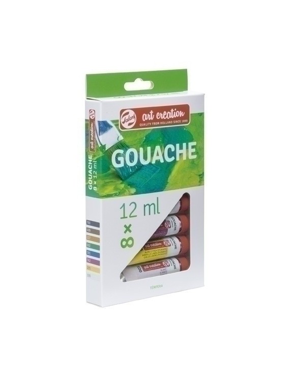 Tempera Talens 12 Ml Estuche 8