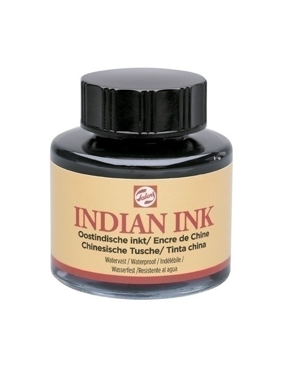 Tinta China Talens 30 Ml. Negro