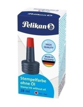 Tinta Tampon Pelikan 4K Rojo