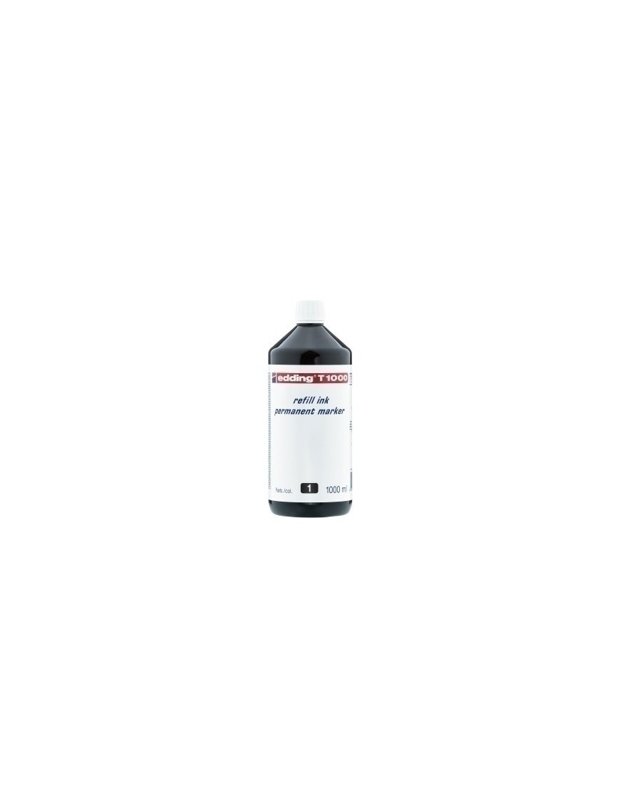 Tinta Rotul.Edding 1 Litro T1000 Negro