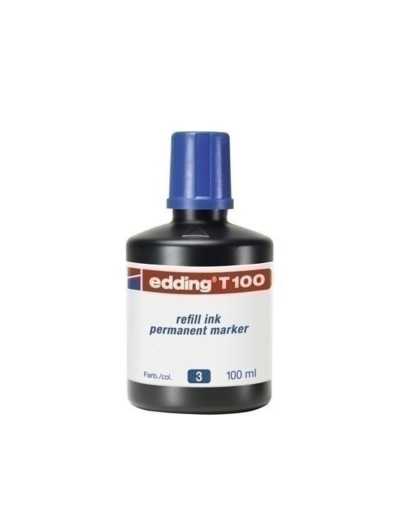 Tinta Rotul.Edding 100 Ml T100 Azul